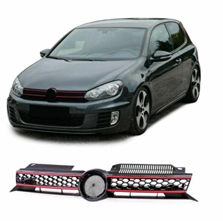 Vw Golf 6 Gti ön panjur ızgara 2009-2013 Arası