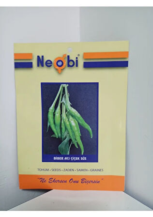 Neobi Biber Acı Çiçek Süs Tohum