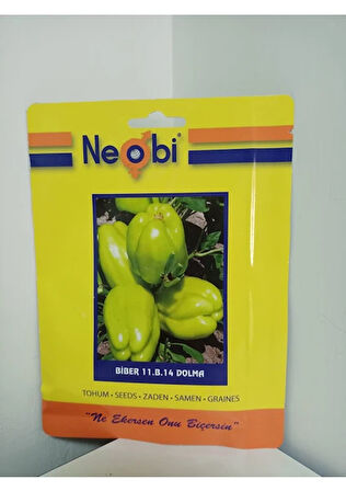 NEOBİ DOLMA BİBER TOHUMU 10 GR (4 ADET)