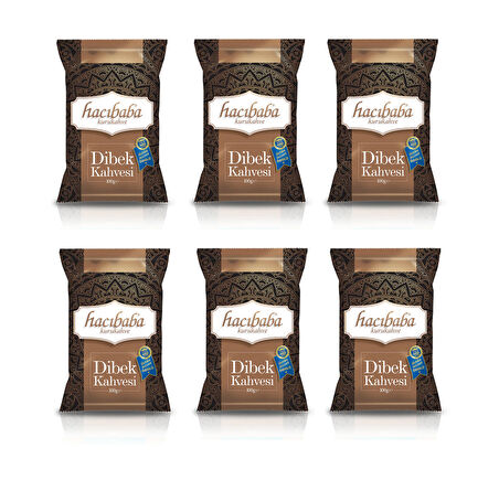 Hacıbaba Dibek Kahvesi 100 Gr X 6 Adet