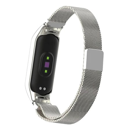 Xiaomi Uyumlu Mi Band 5 Metal Kayış Kordon Milano Loop-(5775)