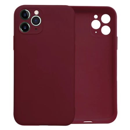ALLY İPhone 11 Pro Kamera Korumalı Lansman Kılıf İçi Kadife Silikon Kılıf-(5775)