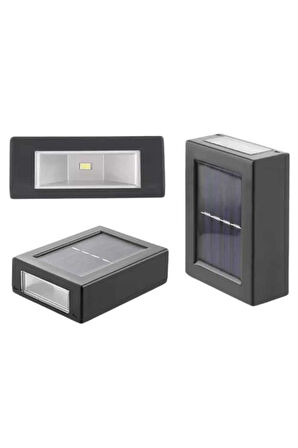 Solar Lamba Dekoratif Aplik Su Geçirmez Led Işıklı Duvar Lambası