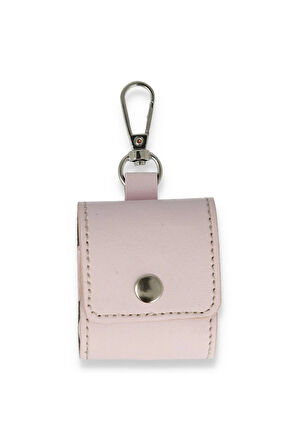 Airpods 2 (2.nesil) Askılı Kılıf - Pudra-(5796)