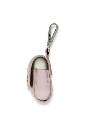 Airpods 2 (2.nesil) Askılı Kılıf - Pudra-(5796)