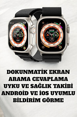 49MM Ekranlı Kan Basıncı ve Adımsayar Özellikli Bluetooth Akıllı Saat