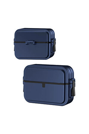 Airpods Pro 2 (2.nesil) 404 Kilitli Kılıf - Lacivert-(5796)