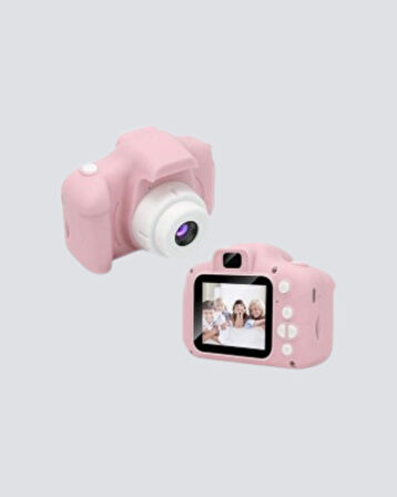 Çocuklar İçin Mini Fotoğraf Makinesi 8MP 1080P Video ve Darbeye Dayanıklı
