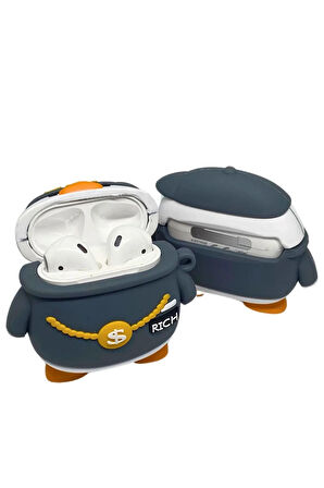 Airpods 3 (3.nesil) Karakter Silikon - Desen 10-(5796)