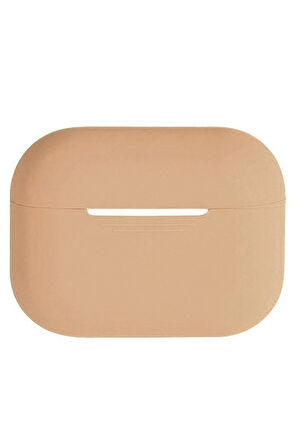 Airpods Pro 2 (2.nesil) Hang Kılıf - Pudra-(5796)