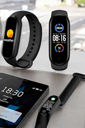 Akıllı Bileklik Fitness ve Sağlık İçin Akıllı Bileklik Adım Sayar Kalp Atışı Uyku İzleme