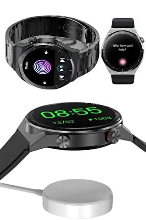 Çoklu Kordon Hediyeli Akıllı Saat Çağrı Cevaplama Müzik Dinleme Dokunmatik Ekran