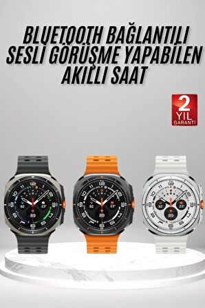 Akıllı Saat Amoled Ekran Bluetooth Bağlantılı Sağlık Takibi GPS Uyumlu