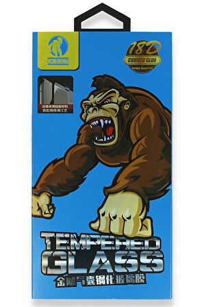 iPhone 7 Plus 18D Cam Ekran Koruyucu - Beyaz-(5796)