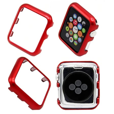 Ally Apple İwatch 2-3 38mm Lazer Kaplama Pc Kılıf-(5775)