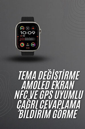 Akıllı saat 2.02 inch Nabız Ölçer Arama Konuşma Müzik Dinleme