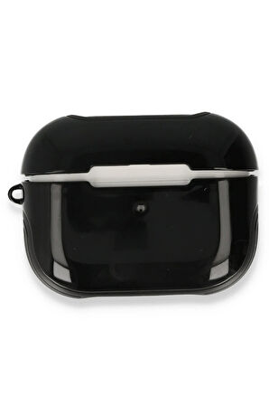 Airpods 3 (3.nesil) 3in1 Kılıf - Siyah-(5796)