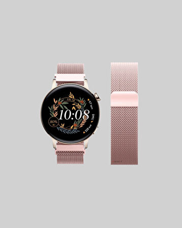 Akıllı Saat – Bluetooth 5.0 Suya Dayanıklı Kablosuz Şarj