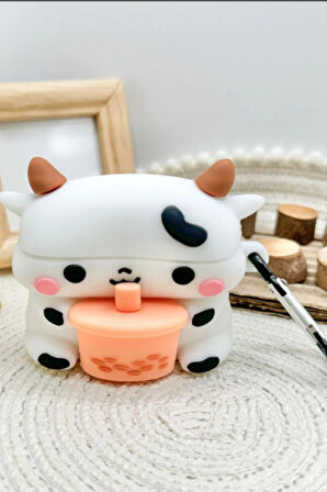 Airpods 3 (3.nesil) Karakter Silikon - Desen 11-(5796)