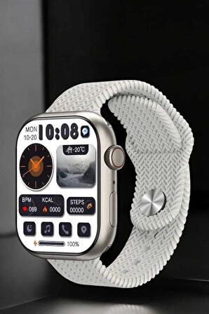 Akıllı Saat Tema Değiştirme Uyku ve Sağlık Takibi Bluetooth Bağlantılı