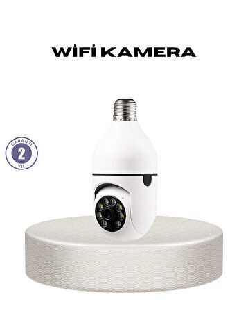 Akıllı Duy Kamera Uzaktan Kontrol ve Geniş Görüş Açılı