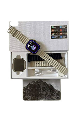 Akıllı Saat Çok Fonksiyonlu Unısex Sosyal Medya Girişli Bluetooth Bağlantılı