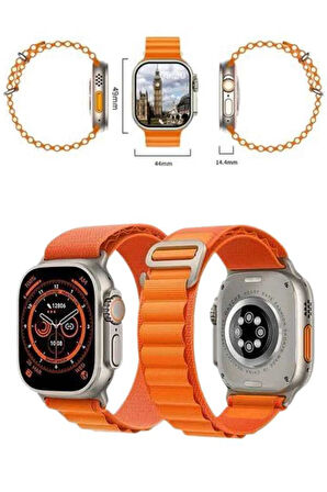 Akıllı Saat Amoled Ekran Bluetooth Bağlantılı Özel Tasarım Unısex