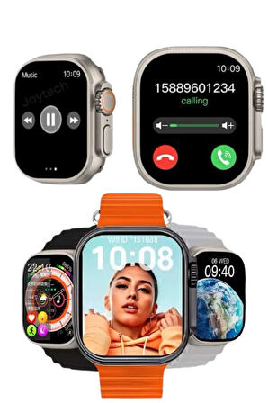 Akıllı Saat Çok Fonksiyonlu Unısex Sosyal Medya Girişli Bluetooth Bağlantılı