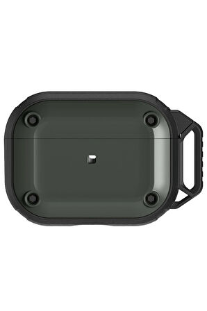 Airpods Pro 2 (2.nesil) Asgard Kılıf - Koyu Yeşil-(5796)