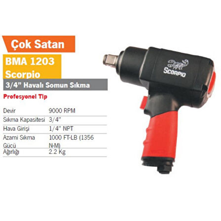 HAVALI SOMUN SIKMA 3/4 SCORPIO YU-1930T 