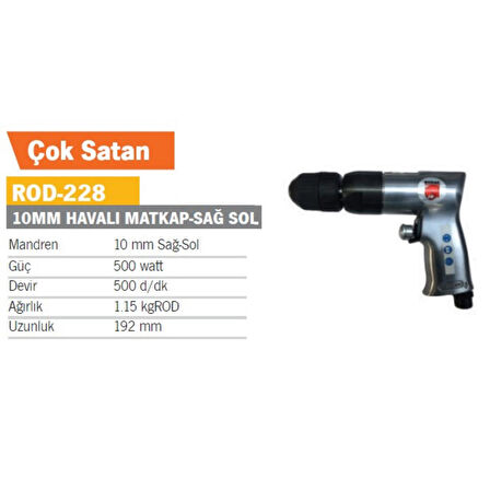 RODAC MATKAP 10mm.ELLE SIKMA HAVALI MATLKAP 