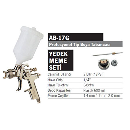 BOYA TABANCASI TAMİR TAKIMI (10 ADET)