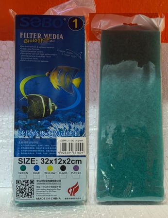 Sobo Filtre Süngeri 32x12x2 Yeşil