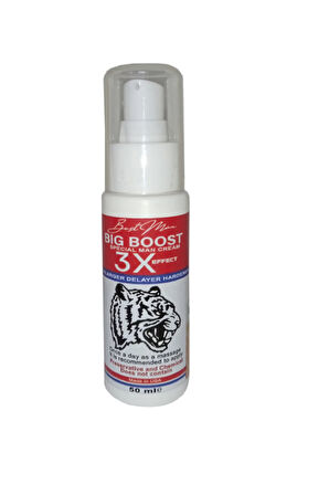 Bigboost For Men Erkeklere ozel boyutlandırıcı krem X 1 adet