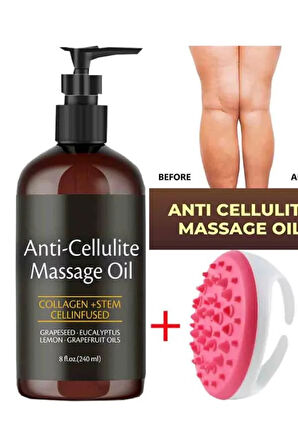 Anti Cellulıte Sıkılaştırıcı Yağı Yakıcı Bakım Yağı 240 ml 2 Adet
