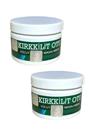 Kırkkilitotu Vücut Ağ.rılarını Dindirici Kremi 150 ml 2 Adet