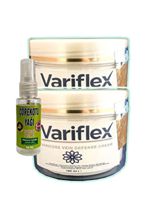 Variflex Bacak Bakımı Kremi 100 ml x 2 adet + Çörek Otu Yağı 30 ml