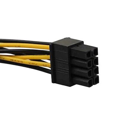 8 Pin Power Kablo 8 Pin to Molex Power PCIE Ekran Kartı Güç Kablo