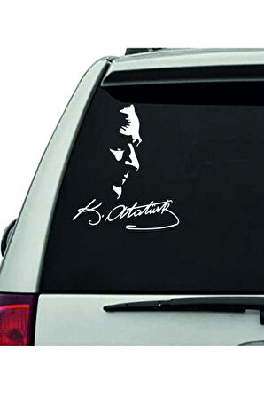 Ulu Önder Mustafa Kemal Atatürk Araç Ve Motor Sticker