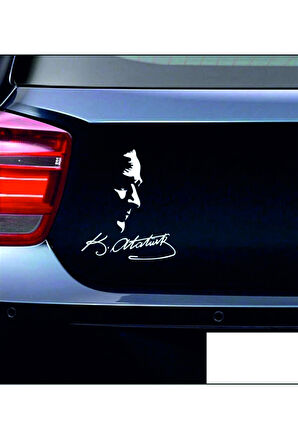 Ulu Önder Mustafa Kemal Atatürk Araç Ve Motor Sticker