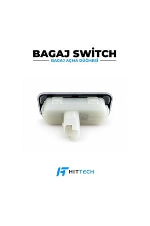 Renault Clio 4, Captur, Megane 2, Megane 3 ve Fluence Uyumlu Bagaj Açma Düğmesi Butonu Switch OEM 8200385515