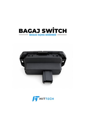 Renault Megane 2 ve Laguna 2 Uyumlu Bagaj Açma Düğmesi Butonu Switch OEM 7701472930 98091103