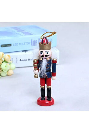 Nutcracker Fındıkkıran Yılbaşı Süsü 12cm Kurşunasker - 5'Li Set