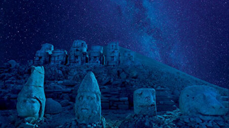 Nemrut Dağı Çerçevesiz 40x50 Sayılarla Boyama Hobi Seti