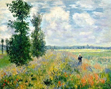 Claude Monet Çerçevesiz 50x65 Sayılarla Boyama Hobi Seti