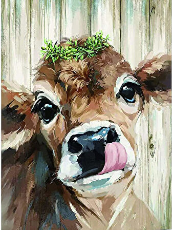 Dile Geldim Çerçevesiz 50x65 Sayılarla Boyama Hobi Seti
