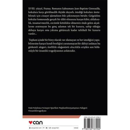 Can Yayınları Koku - Patrick Süskind Edebiyat