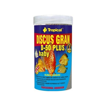 Tropical Discus Gran D-50 Plus Baby 100 Ml 66Gr