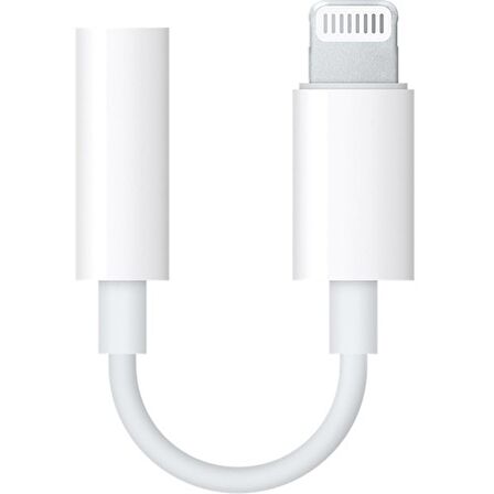 Apple Lightning 3,5mm Dönüşüm Jack Adaptör Mmx62zm/a (Apple Türkiye Garantili)