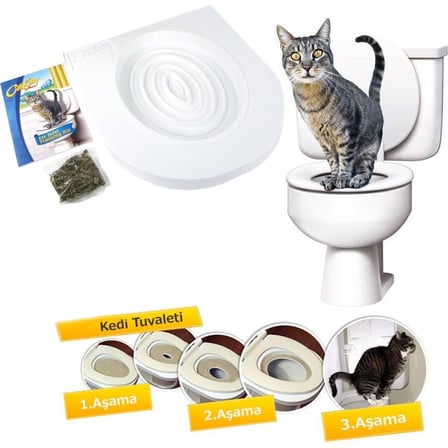 CitiKitty Anka Kedi Tuvalet Eğitim Seti Citi Kitty